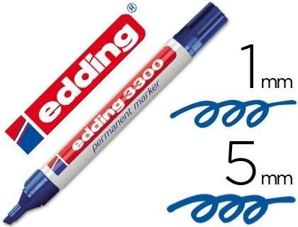 Rotulador edding marcador 3300 n.3 - punta biselada VARIOS COLORES