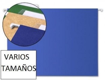 Carpeta Colgante Liderpapel 250grm VARIOS TAMAÑOS Y COLORES