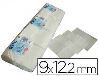 Servilleta mini servis blanca 9x12'2 cms paquete de 400 1 capa