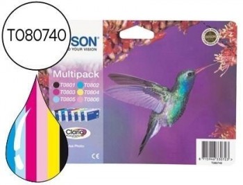 Ink-jet epson stylus photo r265/r360 rx560 multipack t0801+t0802+t0803+t0804+t0805 +t0806