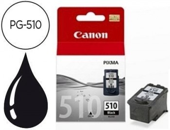 Ink-jet canon pg-510 negro pixma mp240/260/480 220 pag