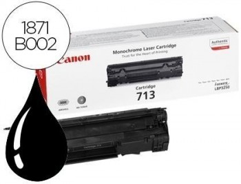 Toner canon crg713 negro laser lpb3250