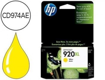 Ink-jet hp 920xl amarillo 700pag officejet/920/6500