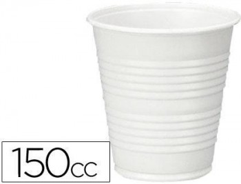 Vaso de plástico 150cc para maquinas de vending de cafe paquete de 100