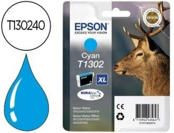 Ink-jet epson stylus t1302 cian office bx320f - extra alta capacidad -