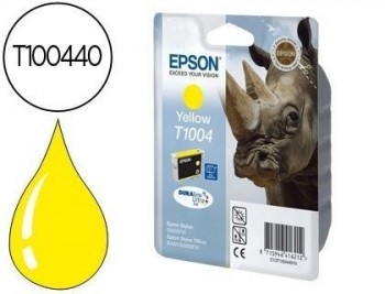 Ink-jet epson stylus t1004 amarillo sx515w / 600fw / 610fw / office b40w / bx600fw / 610fw