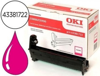 Tambor oki c5800 c5900 c5550 magenta -20.000 pag-