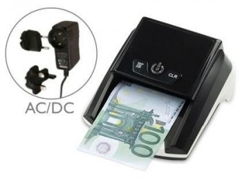 Detector y contador q-connect de billete falsos con cargador electrico puerto usb actualizacion de d