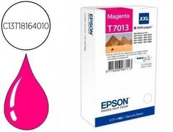 Ink-jet epson stylus t7013 magenta xl wp-4000 4500 capacidad 3400 pag