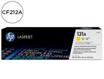 Toner hp 131a laserjet m251/m276 amarillo 1800 pag