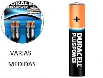 Pila Duracell alcalina ultra power VARIAS MEDIDAS
