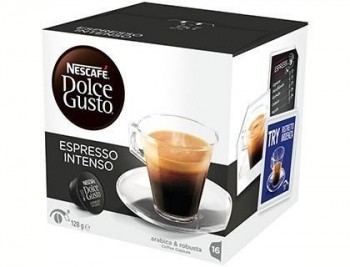 Cafe dolce gusto cafe espresso intenso monodosis caja de 16 unidades