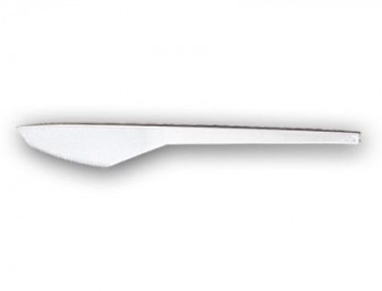 Cuchillo de plastico blanco paquete de 100