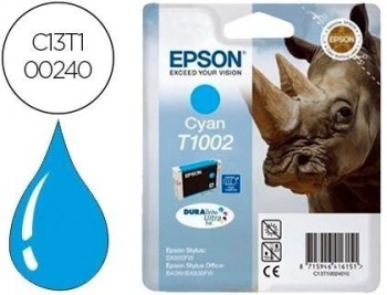 Ink-jet epson stylus office t1002 b40w / bx600fw / sx600fw cian 815 pag