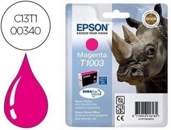 Ink-jet epson stylus office t1003 b40w / bx600fw / sx600fw magenta 815 pag