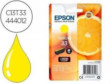 Ink-jet epson expression premium t3344 xp-530 / xp-630 / xp-640 / xp-830 / xp-900 amarillo 300 pag