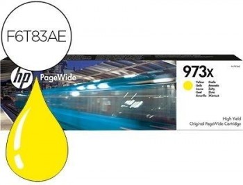 Ink-jet hp jet 973x pagewide 452 / 477 / p55250 / p57750 amarillo 7000 paginas