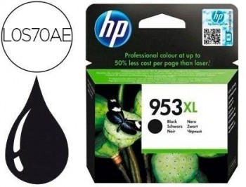 Ink-jet hp jet 953xl officejet pro 8210 / 8710 / 8725 / 7730 negro 2000 paginas LOS70AE