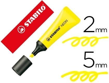 Rotulador stabilo fluorescente 72 VARIOS COLORES