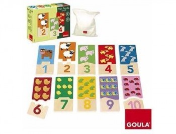 Puzzle goula infantil duo 1-10