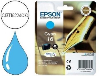 Ink-jet epson 16 wf2010w wf2510wf wf2520nf wf2530wf wf2540wf cian 175 pag