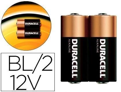 Pila duracell alcalina security para mando 12v blister 2 unidades