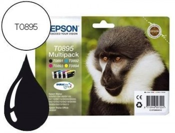 Ink-jet epson t0895 multipack stylus s21/ sx100/sx105/ sx115/sx215/sx218/ sx400/sx40/ sx415 bx300 ne