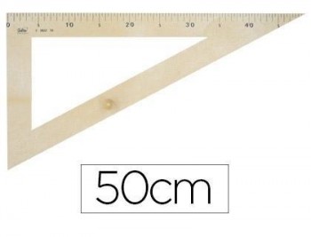 Cartabon para encerado faibo de plastico imitacion madera 50 cm