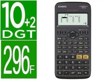 CALCULADORA CASIO FX-82 SP cs IBERIA CLASSWIZZ CIENTIFICA 292 FUNCIONES 9 MEMORIAS CON TAPA