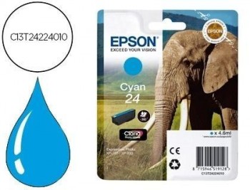 Ink-jet epson 24xp 750 / 850 cian -240 pag-