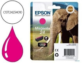 Ink-jet epson 24xp 750 / 850 magenta -360 pag-