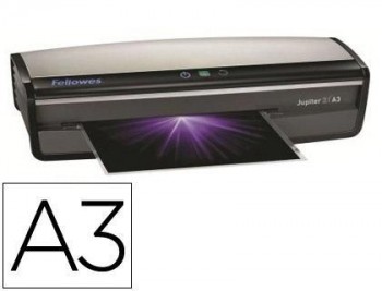 Plastificadora fellowes jupiter-2 a3 6 rodillos plastificacion frio/caliente hasta 250 micras