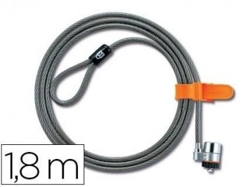 Cable de seguridad para portatil kensington microsaver longitud 1.8 mt