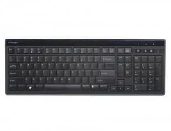 Teclado kensington advance fit slim con cable