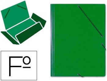 CARPETA GOMAS SOLAPAS CARTON SARO TAMA O FOLIO