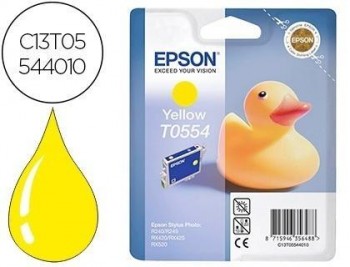 Ink-jet epson t0554 stylus photo rx420 amarillo - 290 pag -