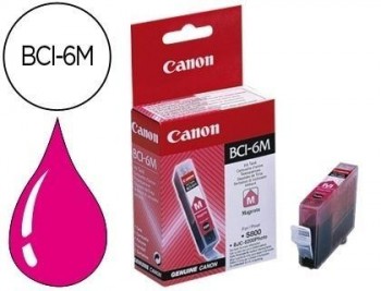 Ink-jet canon bci-6m magenta original para canon s800/900 s9000