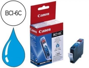 Ink-jet canon bci-6c cyan original para canon s800/900 s9000