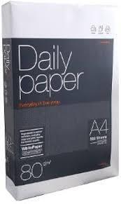 PAPEL DAILY PAPER  A4 80GR DINA4 PAQ. 500 HOJAS